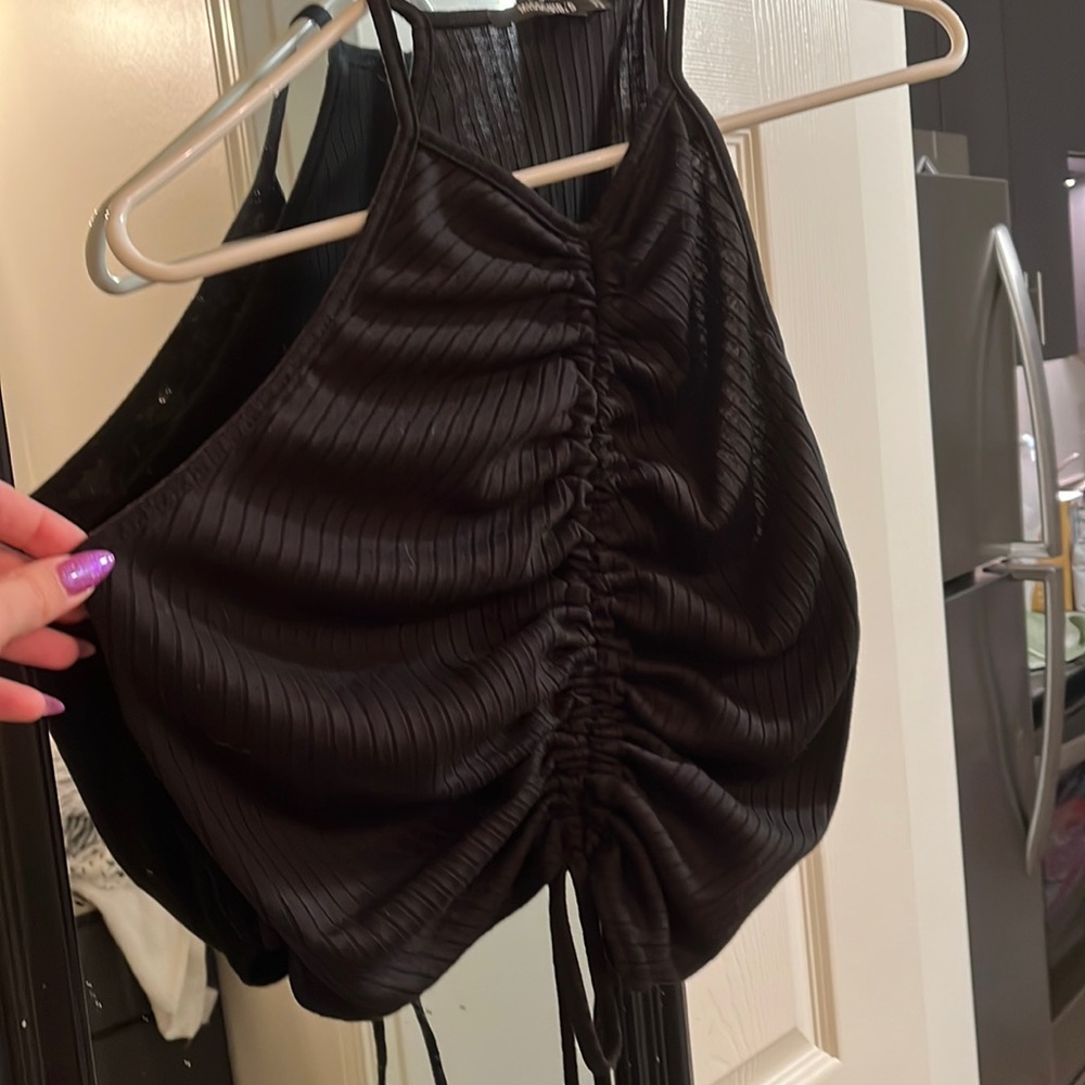Misguided rouched top